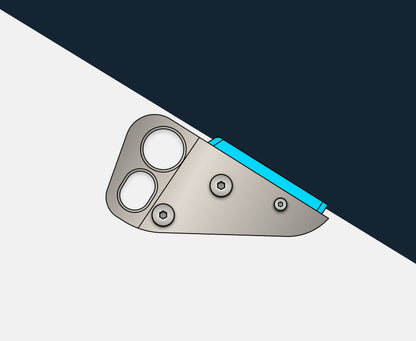 Stainless Steel Bow Eye Adapter (for Tracker Boats)